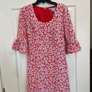 Draper James Bell Sleeve Floral Dress